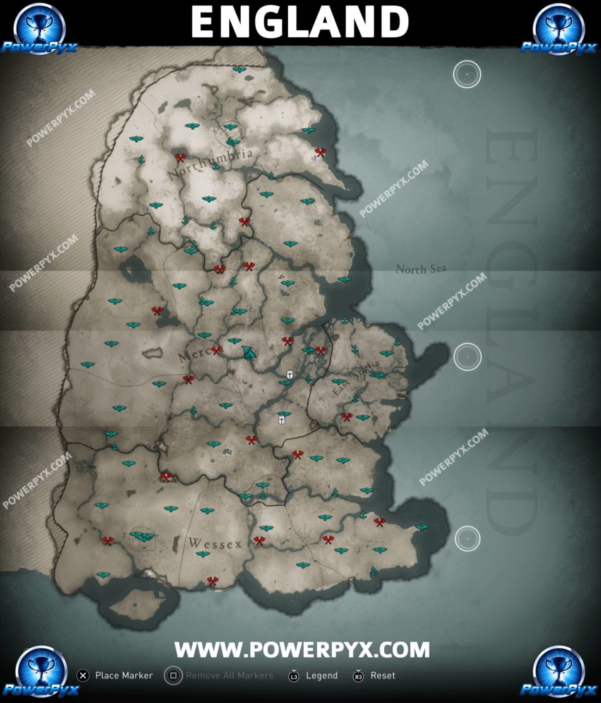 Assassin's creed valhalla, A Localização do mapa do tesouro de