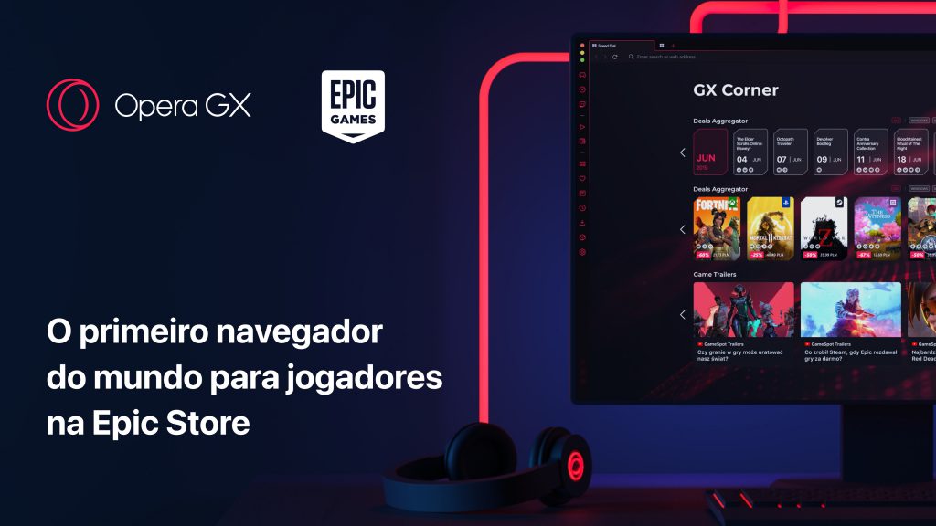 Opera GX, Navegador Gaming